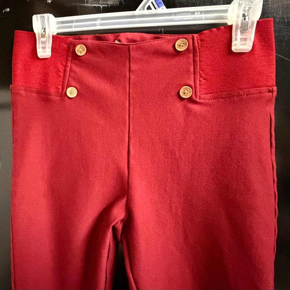 Women’s Red/Burgundy Stylish Pants - Picture 5 of 8